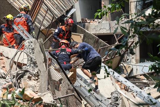 Động đất tại Đài Loan (Trung Quốc): Nhiều người mắc kẹt dưới các tòa nhà bị sập
