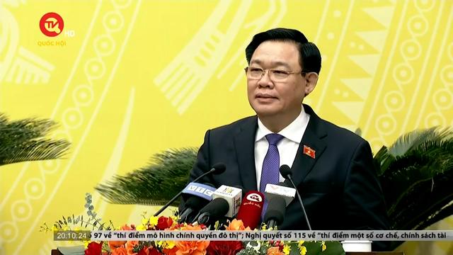 Chủ tịch Quốc hội: Hà Nội phải là “điểm sáng” trong tổ chức HĐND các tỉnh, thành phố 