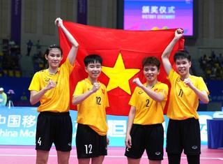 Đội tuyển Cầu mây mang về HCV thứ 2 cho Việt Nam tại ASIAD 19
