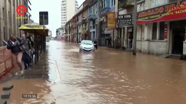 Ít nhất 78 người thiệt mạng do lũ lụt tại Brazil