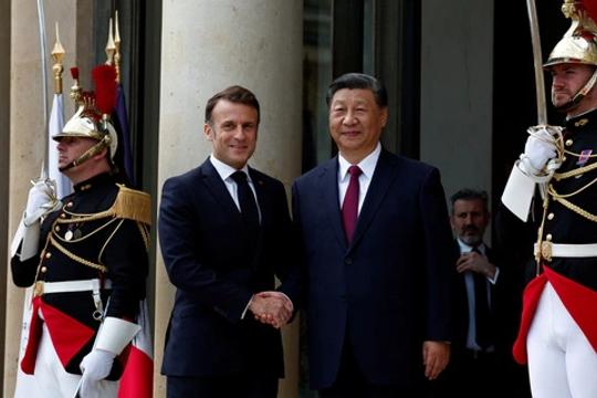 Chủ tịch Trung Quốc thăm Pháp thúc đẩy các vấn đề quốc tế nóng
