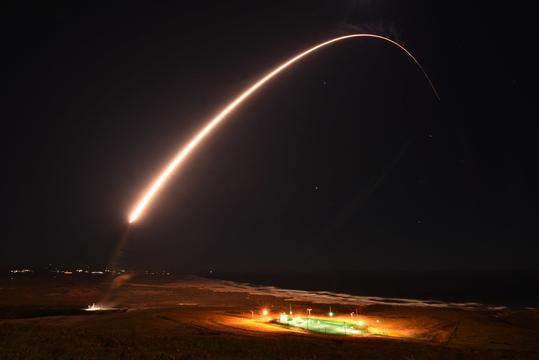 Mỹ phóng thử tên lửa đạn đạo xuyên lục địa