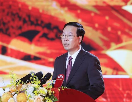 Chủ tịch Nước dự lễ kỷ niệm 60 năm ngày Bác Hồ về thăm tỉnh Bắc Giang 