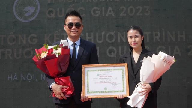 Herbalife Việt Nam được trao Bằng công nhận đạt các tiêu chí “Vì Môi Trường xanh Quốc gia 2023”