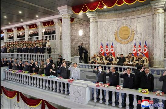 Triều Tiên duyệt binh kỷ niệm 75 năm Quốc khánh