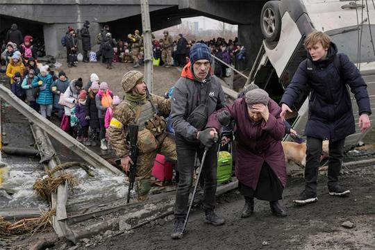 Ukraine gặp khó khăn trong việc sơ tán người dân 