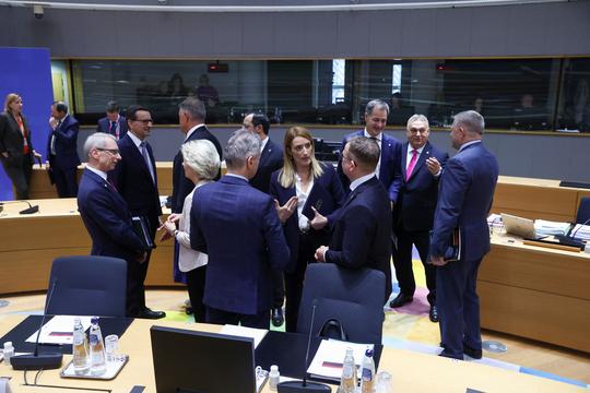 Ngoại trưởng EU họp về Ukraine và dải Gaza