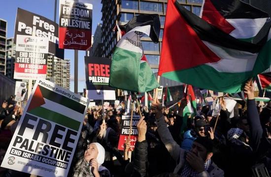 Người biểu tình kéo đến nhà Tổng thống Biden để phản đối xung đột tại Gaza