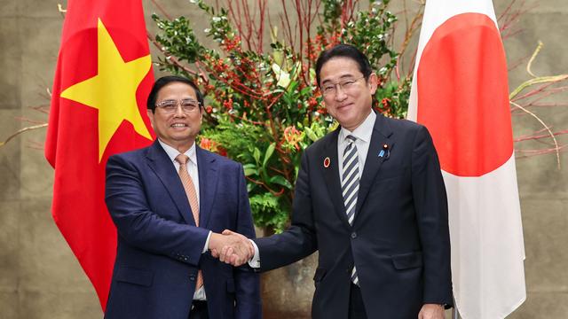 Thủ tướng Phạm Minh Chính hội đàm Thủ tướng Nhật Bản Kishida Fumio