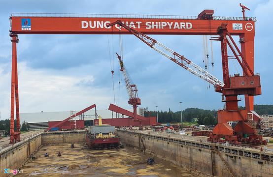 Kiến nghị xử lý khoản nợ 7.000 tỷ đồng của Nhà máy đóng tàu Dung Quất
