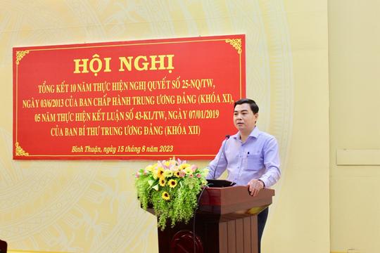 Bình Thuận: Phân công ông Nguyễn Hoài Anh tạm thời điều hành Đảng bộ tỉnh