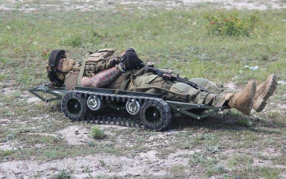 Đồ chơi trẻ em được cải tiến để đưa lính Ukraine bị thương khỏi chiến trường