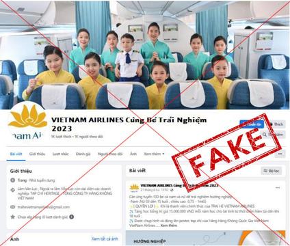 Xuất hiện nhiều trại hè hướng nghiệp hàng không giả mạo, Vietnam Airlines lên tiếng
