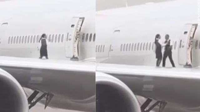 Điều tra nhóm tiếp viên "sống ảo" trên cánh máy bay Boeing 777 
