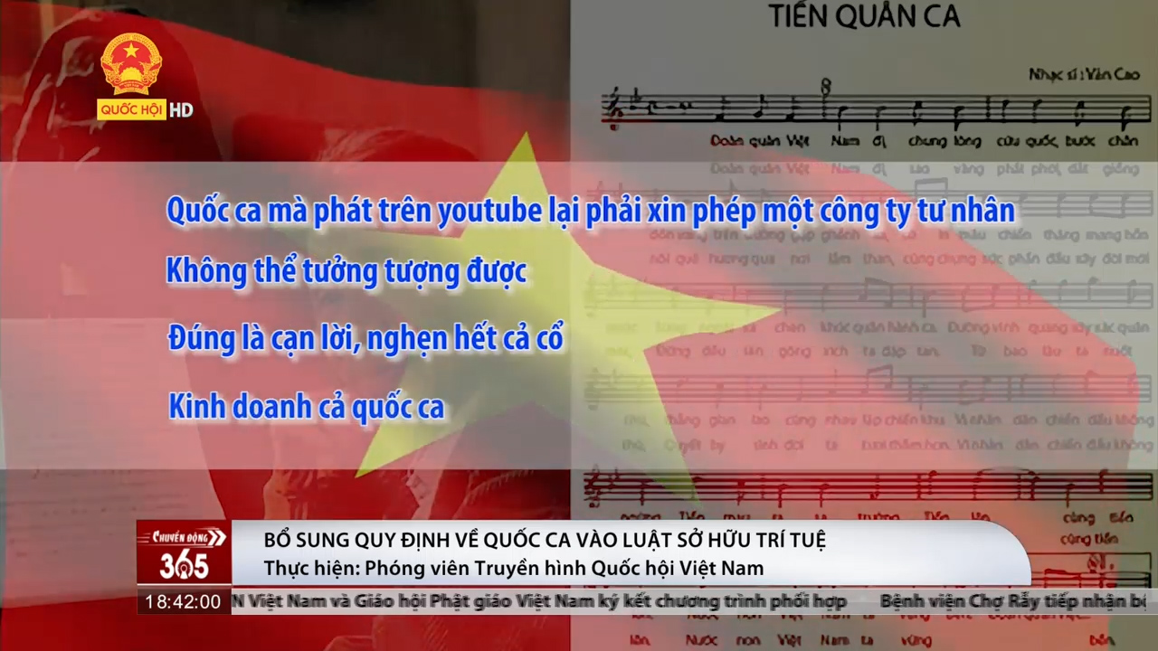 Câu chuyện "không nghe được Quốc ca trong trận đấu bóng đá của tuyển Việt Nam" được đưa lên nghị trường Quốc hội