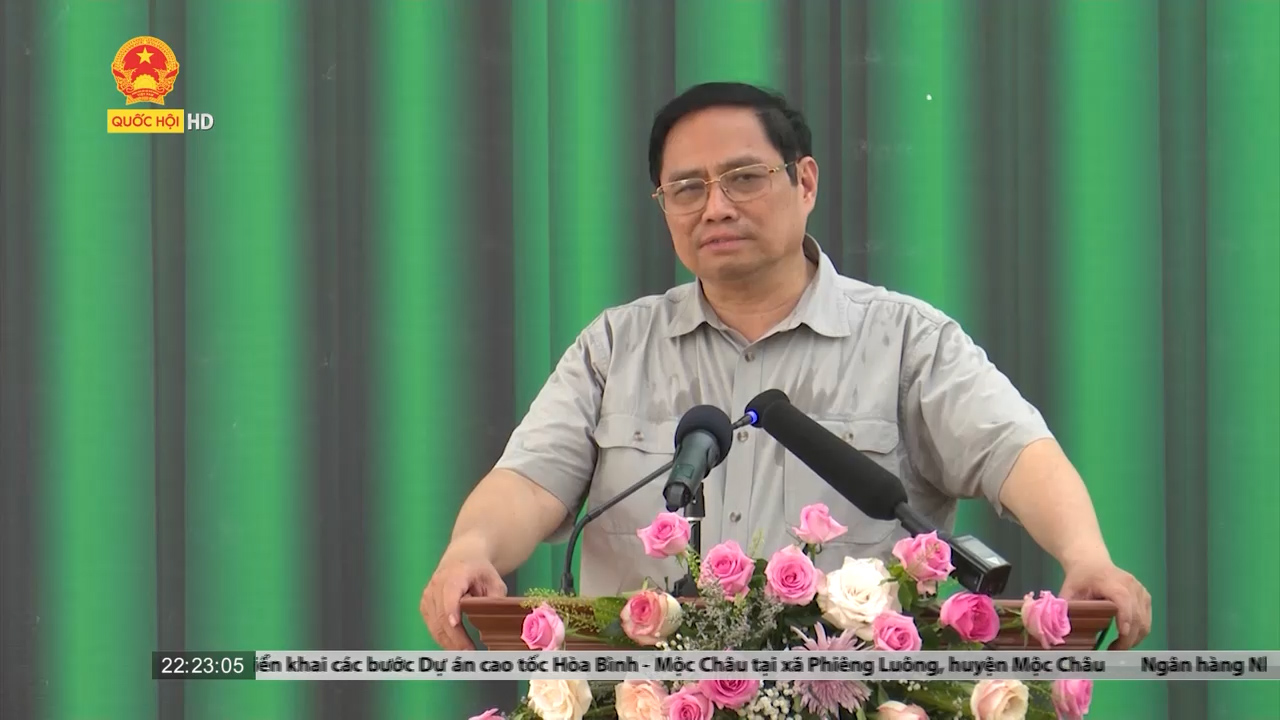 Thủ tướng Phạm Minh Chính thăm vùng sản xuất nông nghiệp tại tỉnh Sơn La