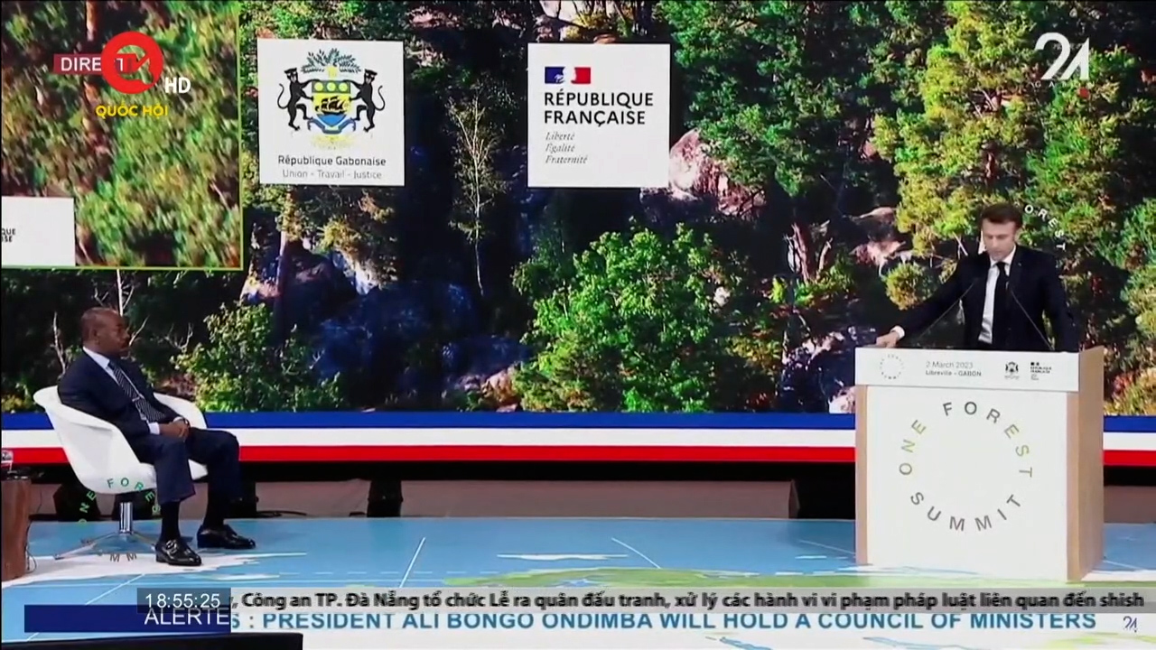 Tổng thống Pháp chi hơn 50 triệu USD bảo vệ rừng