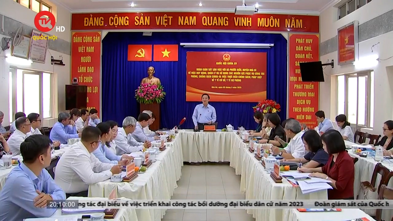 Phó Chủ tịch Quốc hội Nguyễn Khắc Định: Y tế cơ sở, y tế dự phòng đặc biệt quan trọng, phải quan tâm hàng đầu