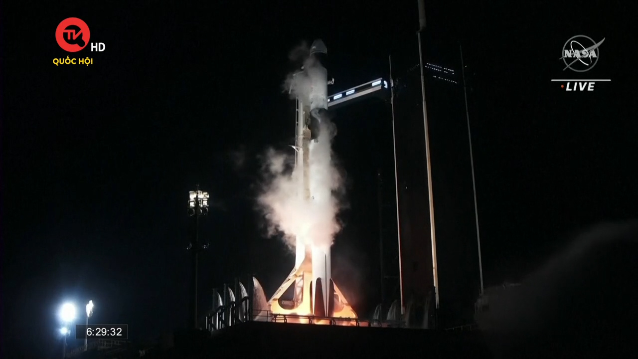 SpaceX đưa thêm phi hành gia đến ISS