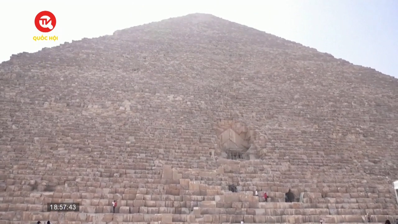 Phát hiện hành lang bí mật bên trong kim tự tháp 4.500 năm tuổi tại Ai Cập