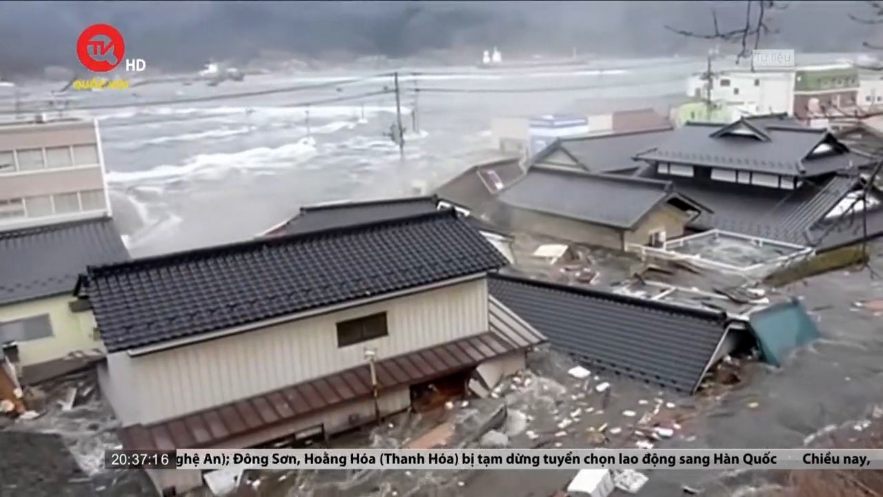 12 năm thảm họa động đất – sóng thần Nhật Bản
