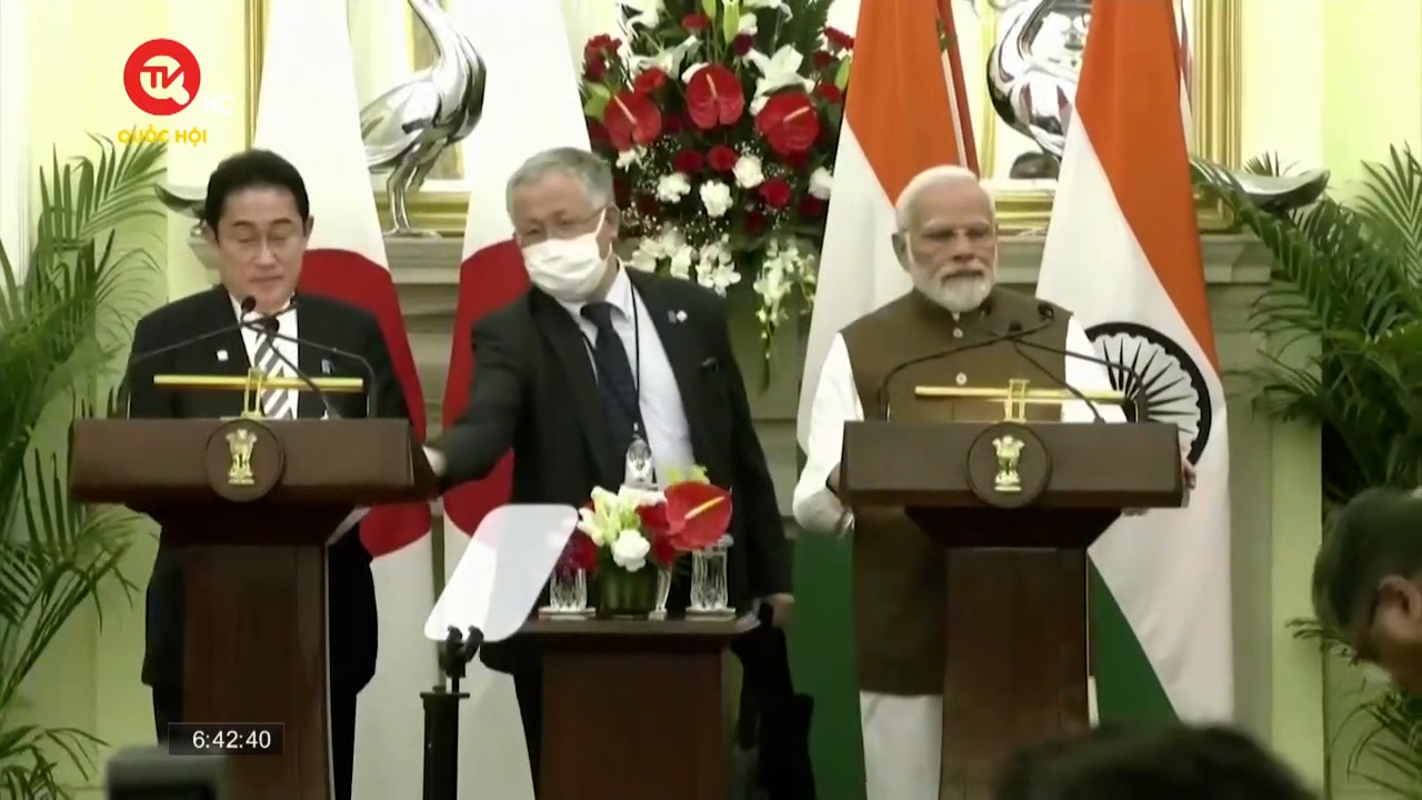 Nhật Bản và Ấn Độ đẩy mạnh quan hệ song phương