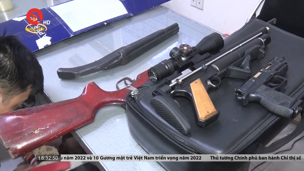 Đồng Nai: Gia tăng tội phạm buôn bán vũ khí quân dụng