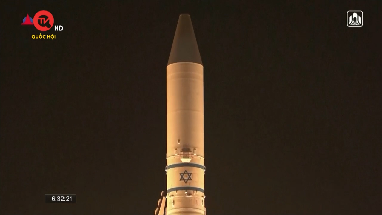 Israel phóng thành công vệ tinh do thám hiện đại nhất