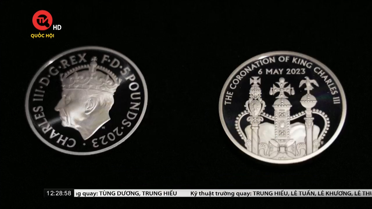 Anh phát hành đồng xu kỉ niệm lễ đăng quang của vua Charles III