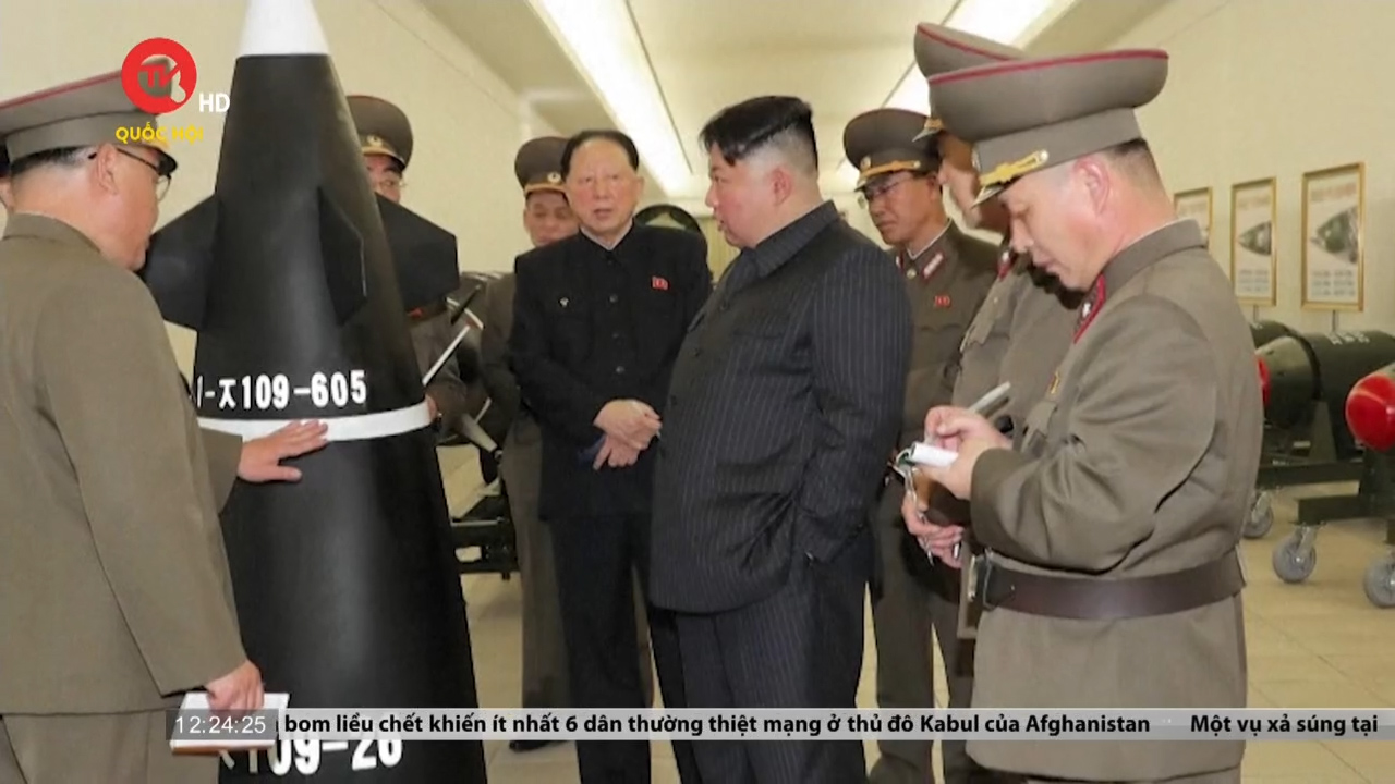 Lãnh đạo Triều Tiên kêu gọi tăng cường sản xuất vật liệu chế tạo vũ khí hạt nhân