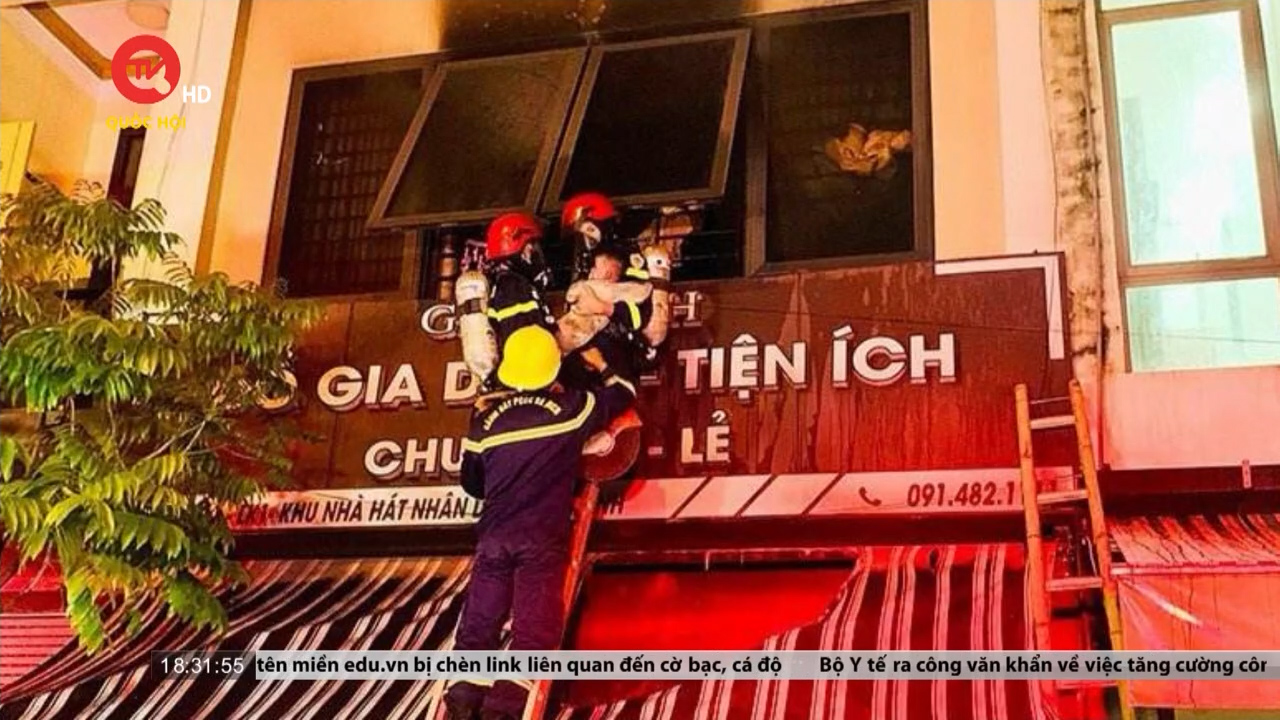 Thanh Hóa: Cháy nhà khiến 2 cháu nhỏ tử vong