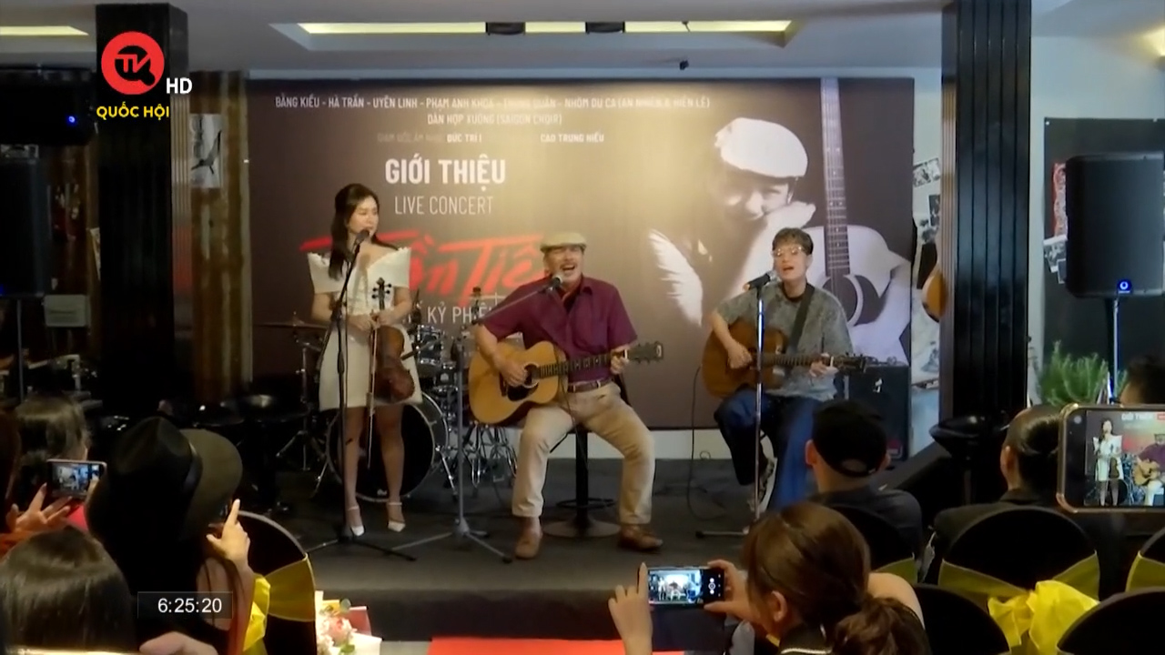Nhạc sĩ Trần Tiến làm live concert kỷ niệm "nửa thế kỷ phiêu bạt"