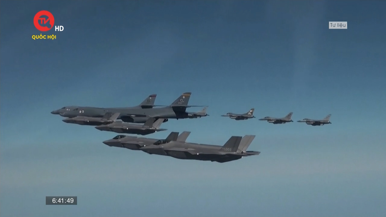 Mỹ - Hàn tập trận không quân