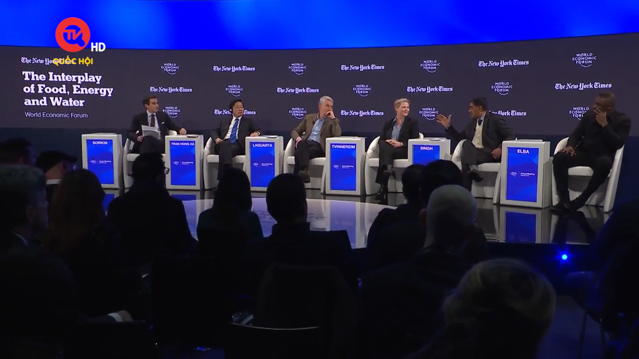 Đối thoại Davos |Số 8|: Kết nối giữa lương thực – năng lượng – nguồn nước