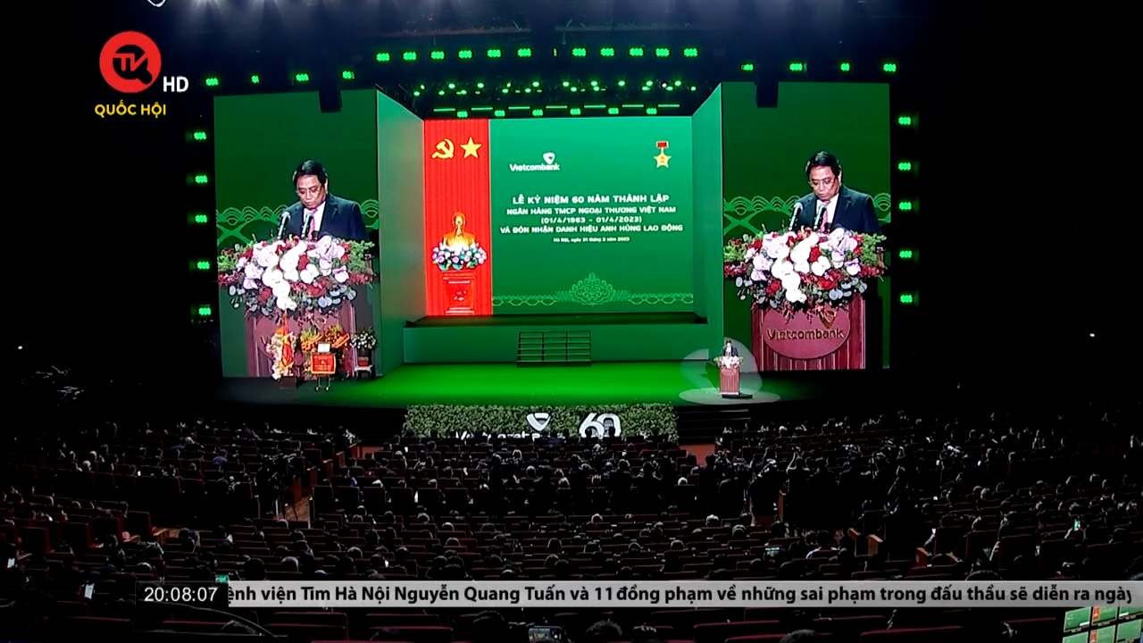 Thủ tướng dự kỷ niệm 60 năm thành lập Vietcombank