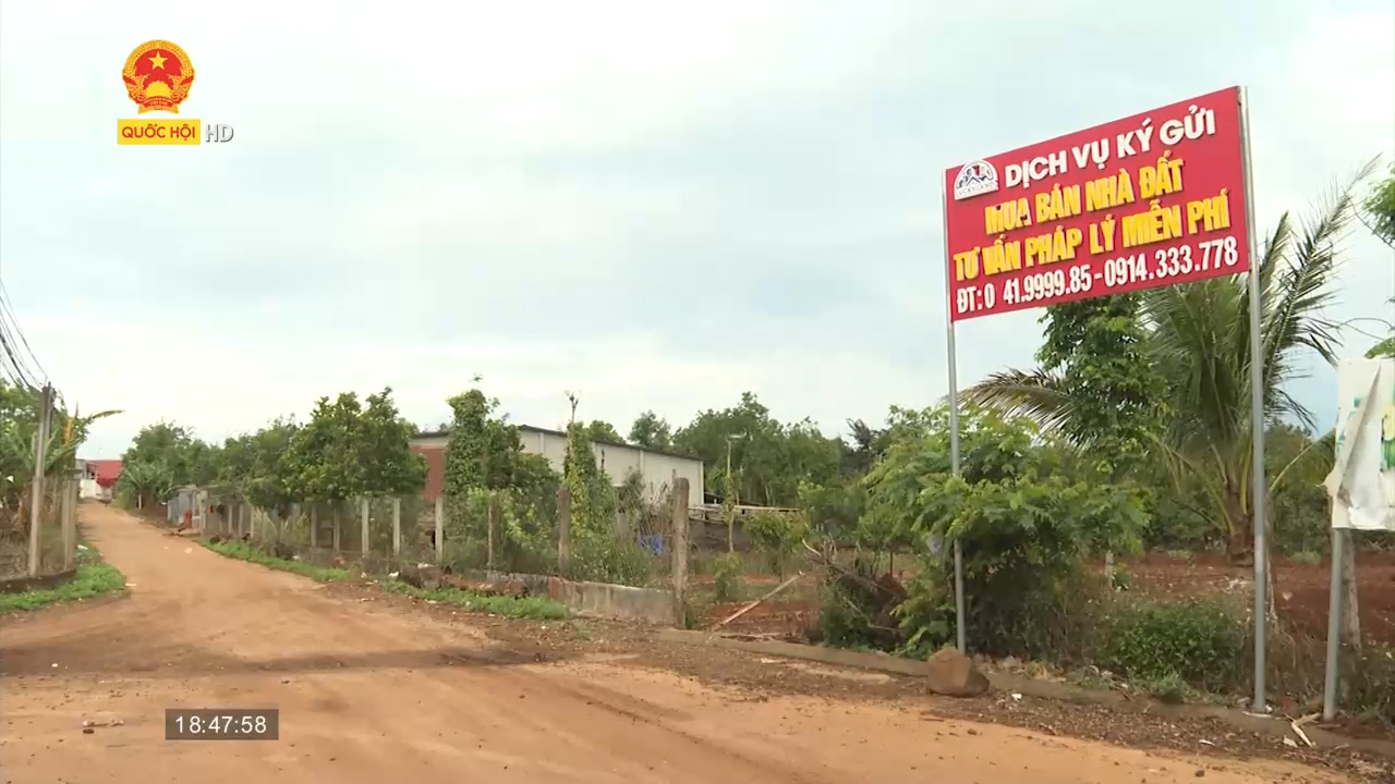 Đắk Lắk: Nhiều hệ lụy trước tình trạng "sốt đất ảo"