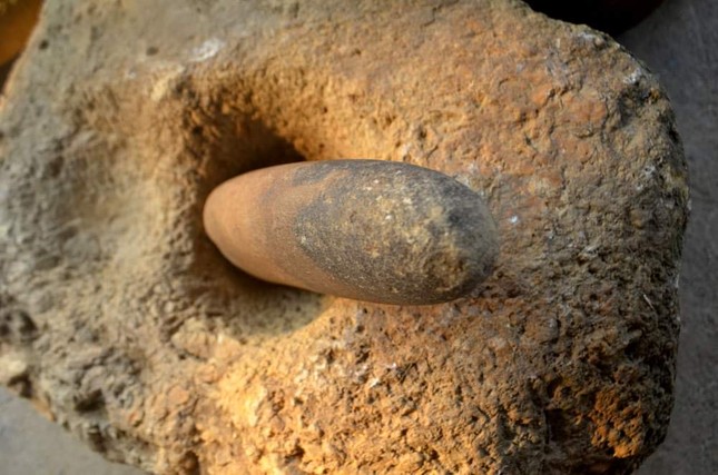 Nghệ An: Phát hiện nhiều cối chày đá lạ nghi cổ vật thời tiền sử