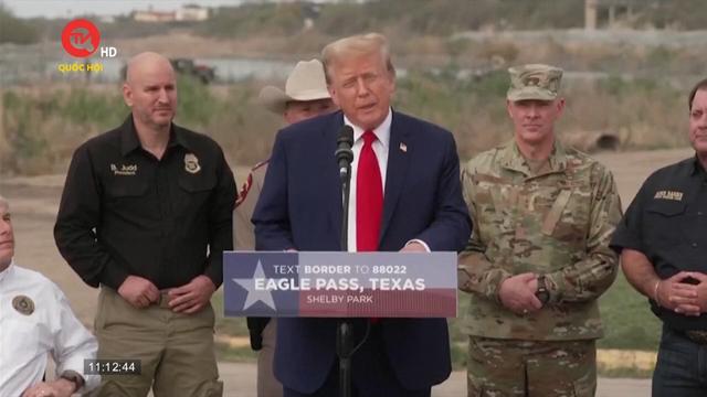 Ông Biden và ông Trump thăm biên giới Mỹ - Mexico cùng 1 ngày