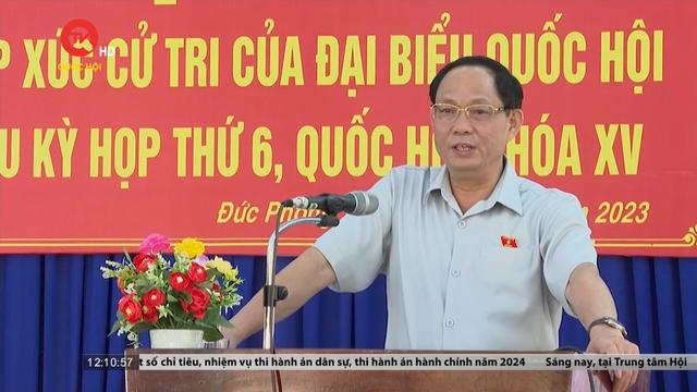 Phó Chủ tịch Quốc hội Trần Quang Phương: Không chạy theo thành tích trong xây dựng nông thôn mới