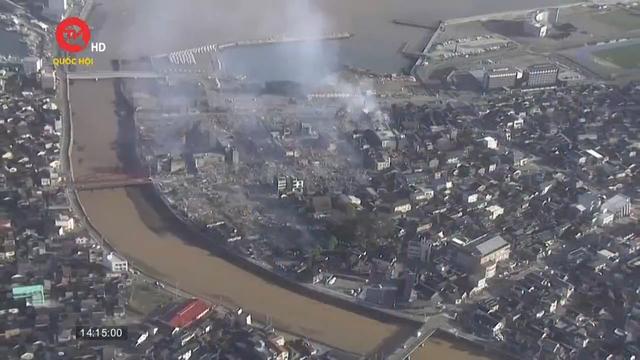 Nhật Bản nỗ lực ứng phó thảm hoạ động đất 