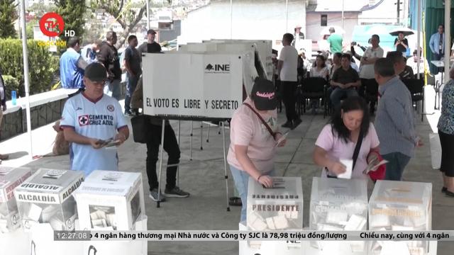 Kết quả sơ bộ cuộc bầu cử Tổng thống Mexico