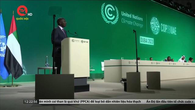 COP28: Châu Phi khởi động sáng kiến công nghiệp hóa xanh 