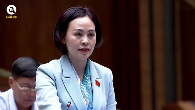 ĐB Trần Thị Hồng Thanh đề nghị tập trung nâng cao năng suất lao động