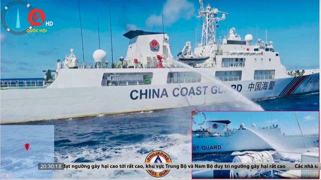 Philippines lên án hành động nguy hiểm của Trung Quốc ở Biển Đông