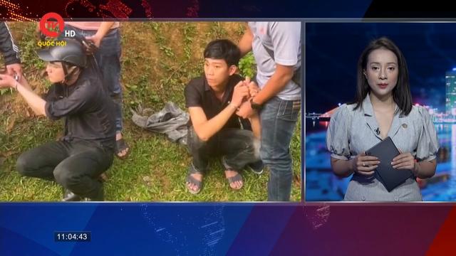 Quảng Ngãi: Bắt 2 đối tượng dùng súng bắn 2 nữ công nhân đang quét rác 