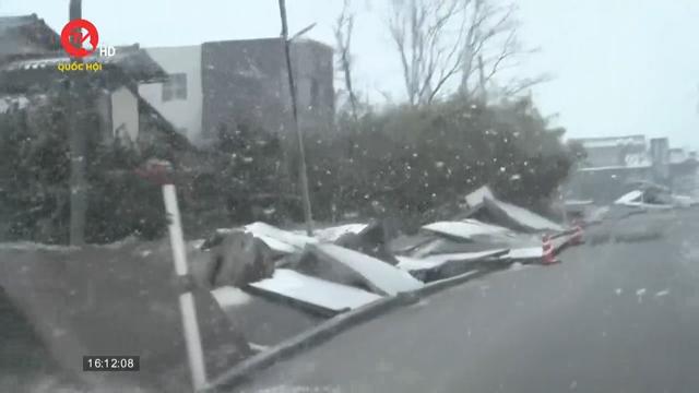 Nhật Bản phê duyệt gói cứu trợ động đất 