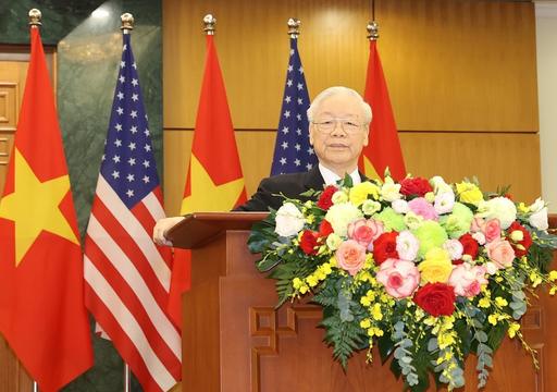 Toàn văn phát biểu của Tổng Bí thư Nguyễn Phú Trọng với báo chí sau cuộc hội đàm với Tổng thống Hoa Kỳ Joe Biden