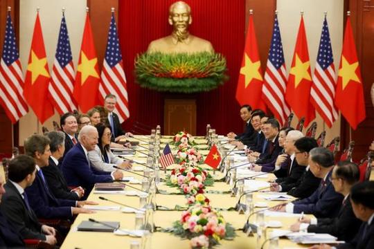 Toàn văn Tuyên bố chung Việt Nam - Hoa Kỳ về nâng cấp quan hệ lên đối tác chiến lược toàn diện