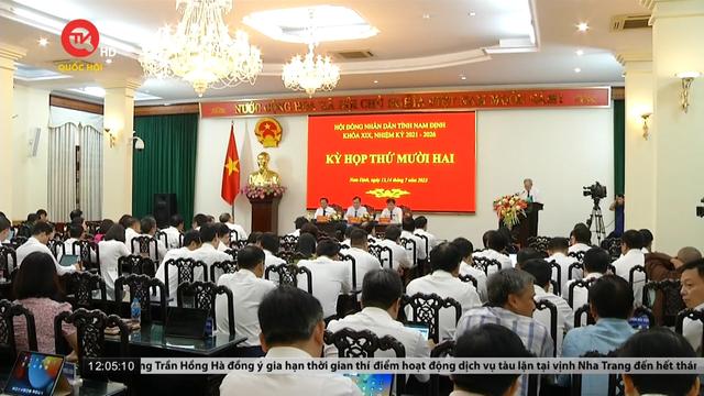 Khai mạc kỳ họp thứ 12 Hội đồng nhân dân tỉnh Nam Định 
