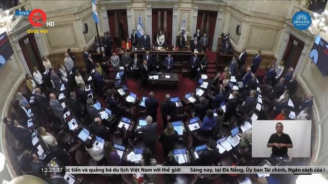 Thượng viện Argentina bác bỏ sắc lệnh cải cách kinh tế